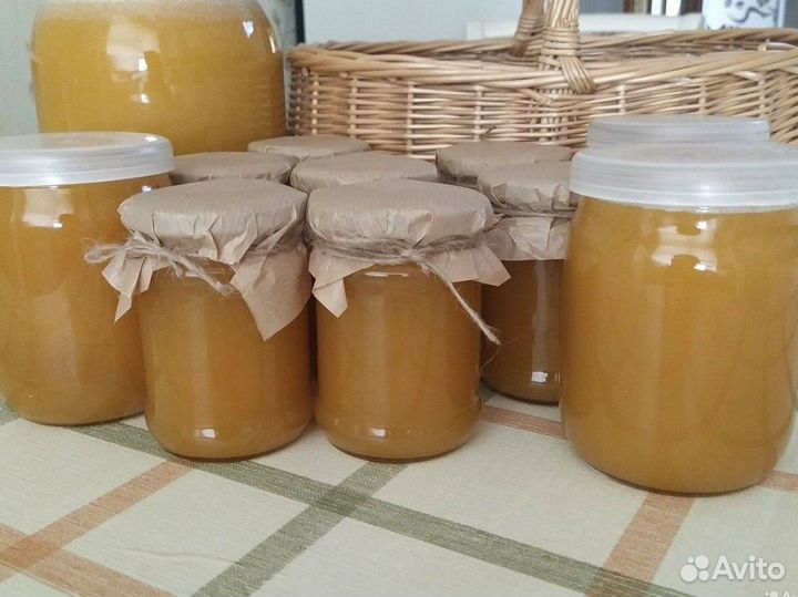 Мед цветочный луговой разнотравье