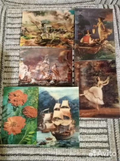 Стерео открытки СССР