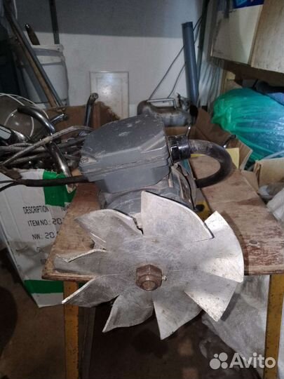 Двигатель с вентилятором