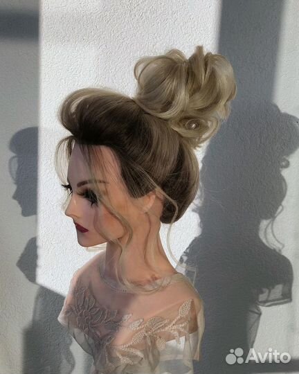 Манекен Голова конкурсная с плечами