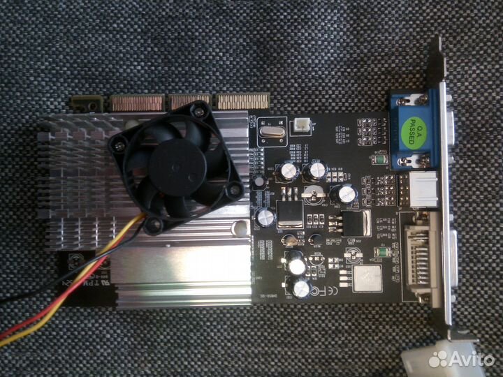 Видеокарта AGP 9250-TD2V-128D Б/У