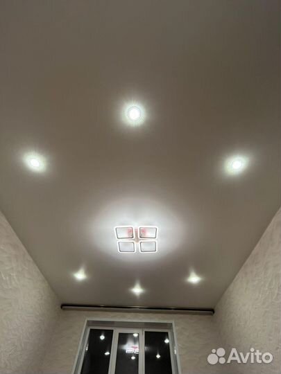 Натяжные потолки. Слив воды. Ремонт потолков