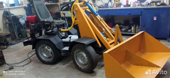 Мини-трактор с КУН, 2024