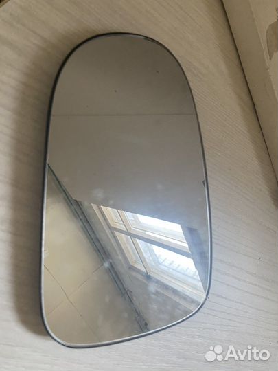 Стекло зеркала sharan лев.загн.край
