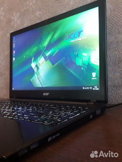 Ноутбук Acer Aspire 551g/a6/dual graphics/ssd+hdd