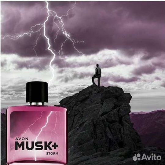 Туалетная вода Musk Storm, для него 75 мл