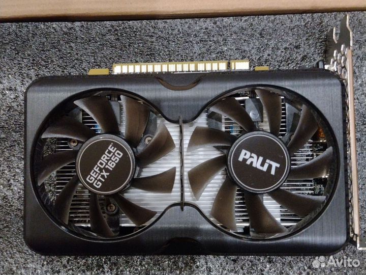 Видеокарта Palit GeForce GTX 1650 4096 Mb