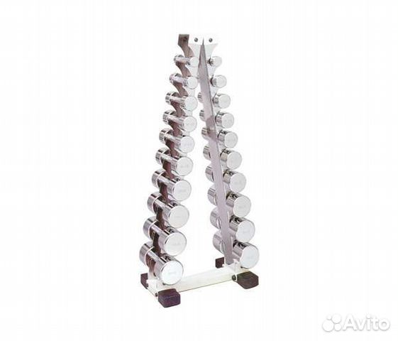 Стойка под гантели ivanko SW0100B/BK на 10 пар