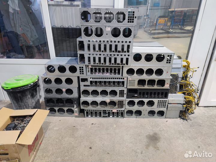 Корпус для майнинг фермы закрытый