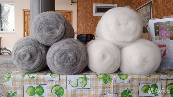 Шерсть овечья