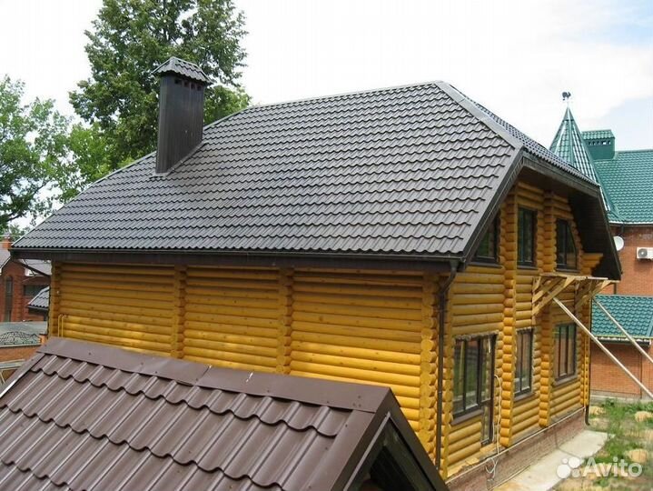 Кровля металлочерепица