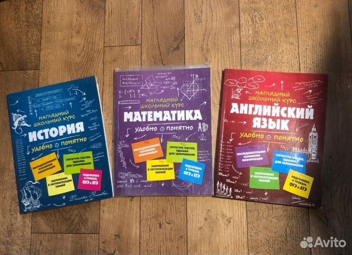 Наглядный школьный курс егэ (история, матем, англ)