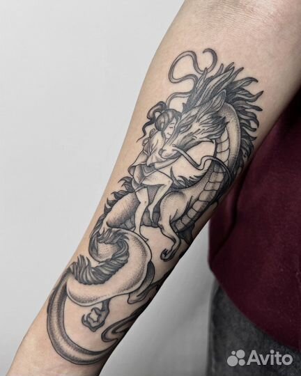 Коррекция старых татуировок