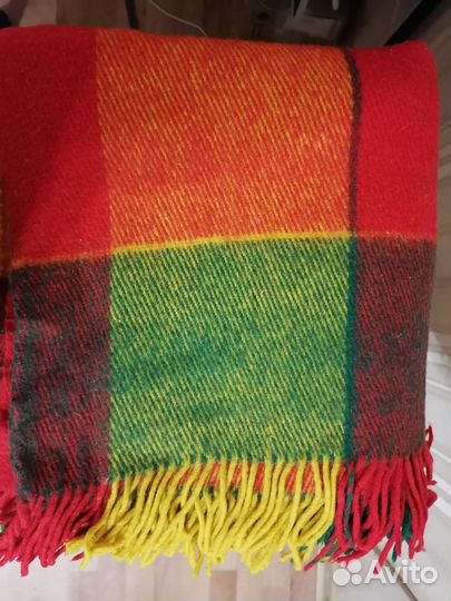 Плед шерстяной