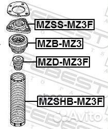 Опора переднего амортизатора LR mazda 3/ford F