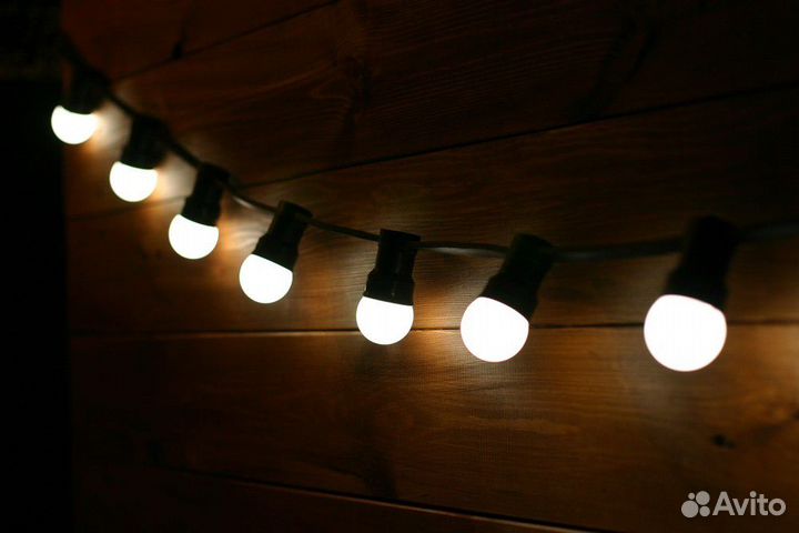 Гирлянда с лампами белт лайт