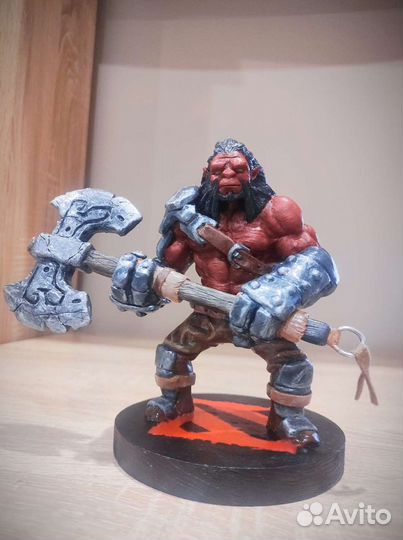 Фигурки персонажей из глины