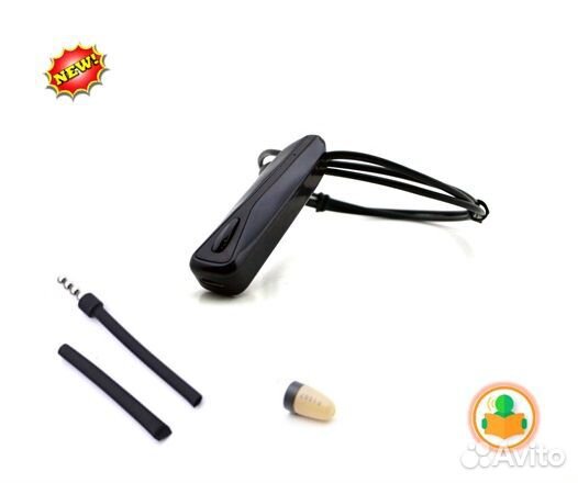 Микронаушник 2в1 Lite bluetooth 4.2 встроен + 3мм