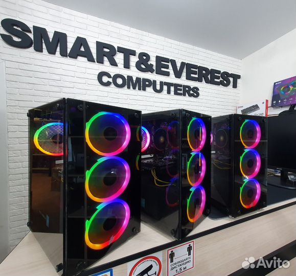 Супер Игровой пк Core i3 12100f/ RTX 3060 12GB/ 16