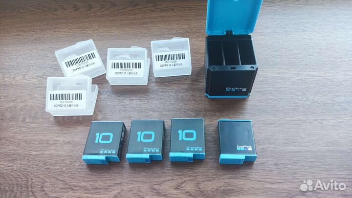 Аккумуляторы GoPro 10 и зарядное устройство