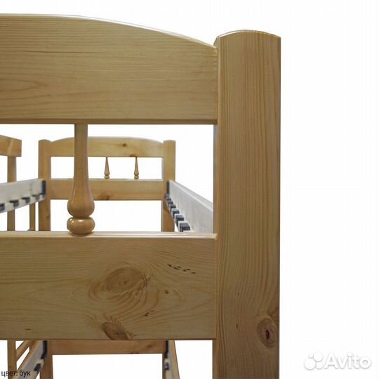 Кровать двухъярусная массив