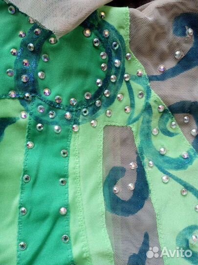 Спортивный купальник для гимнастики танцев