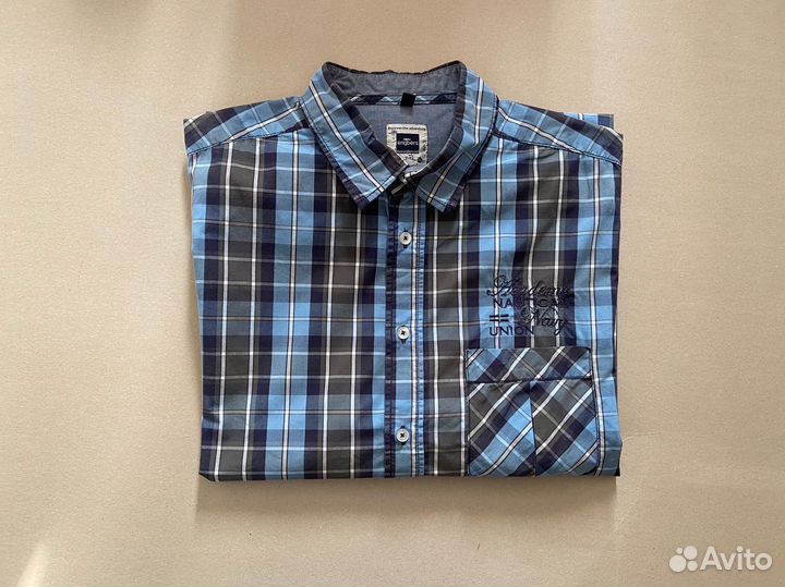 Мужская рубашка в клетку Engbers XXL