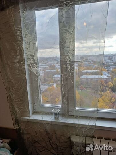 Тюль темно-зеленый 270х145