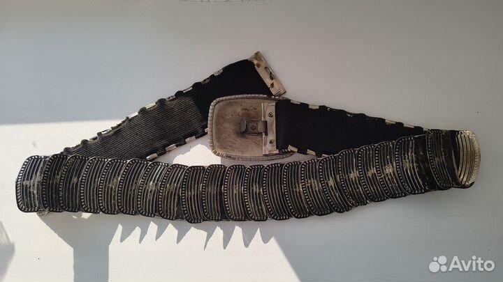 Женский металлический ремень