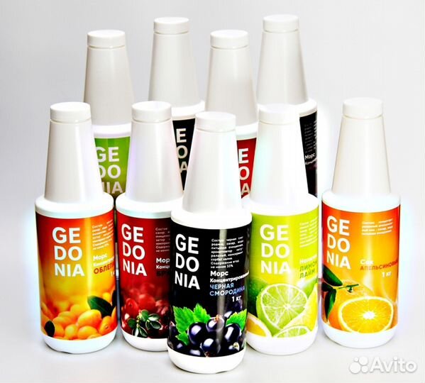 Морсы, соки концентрированные