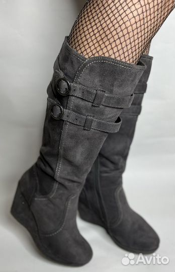 Сапожки зимние женские 38,5-39 размер