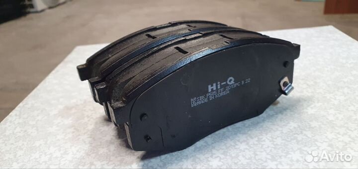 Тормозные колодки hyundai sonata yf