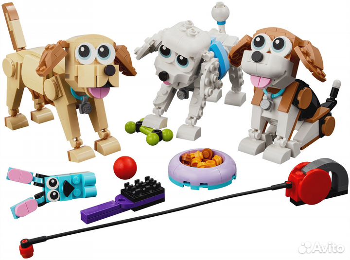 Конструктор lego 31137 Очаровательные собаки