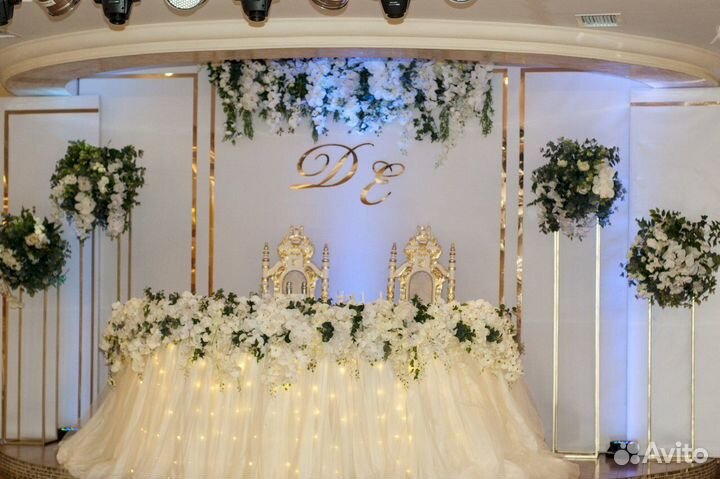 Оформление и декор на свадьбу, праздники