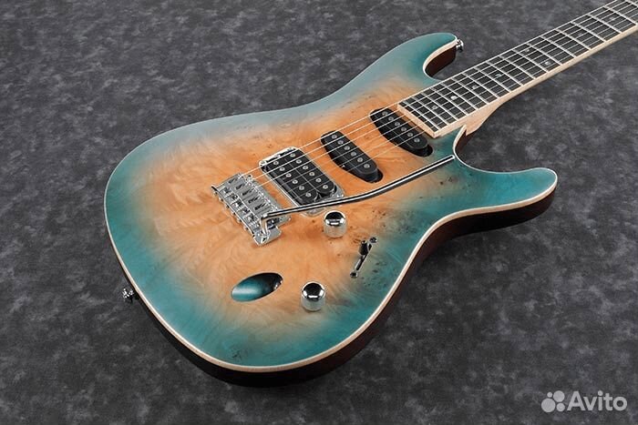 Электрогитара Ibanez SA460MBW Sunset Blue Burst