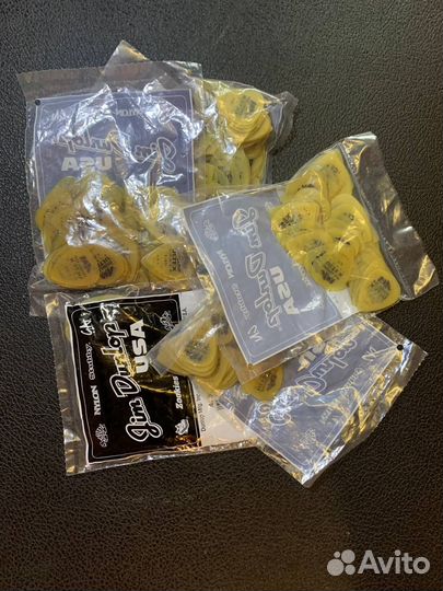 Медиаторы Dunlop Nylon/Tortex/Ultex Любые Оригинал