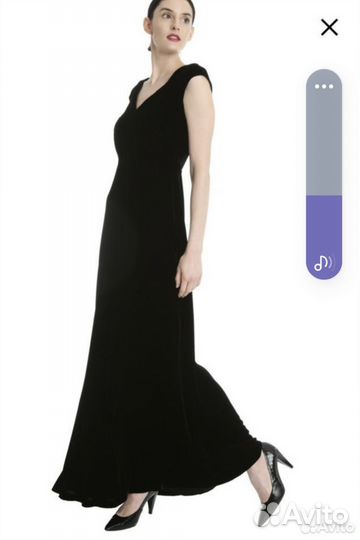 Платье Max Mara бархат