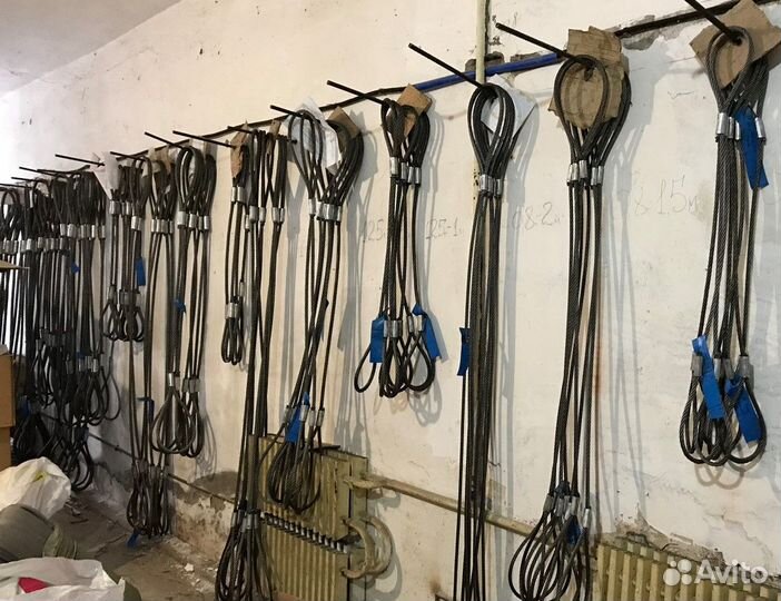 Стропы грузовые канатные чалки уск1, пауки 4ск