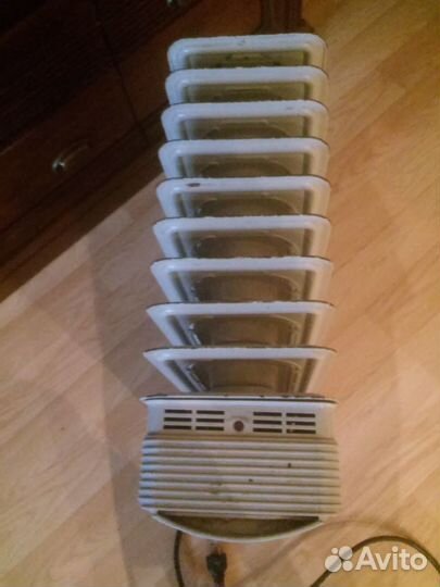 Масляный радиатор Omas 2.0 квт Италия с вентилятор