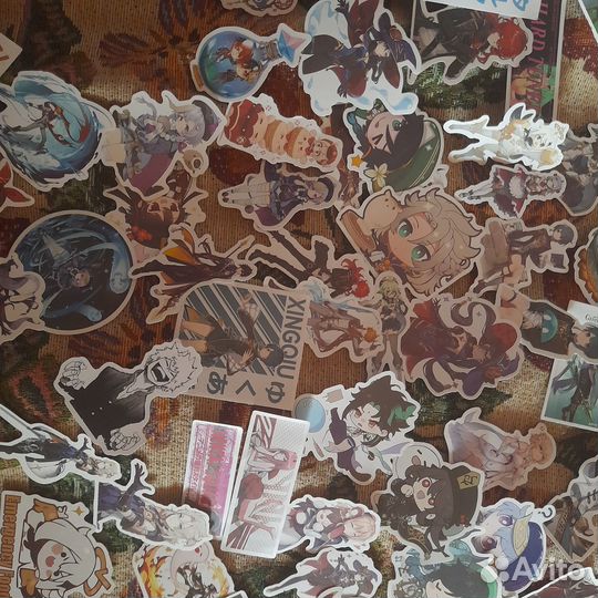 Аниме атрибутика, наклейки, манга, значки
