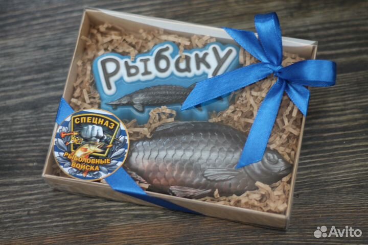 Наборы из мыла ручной работы на 23 февраля