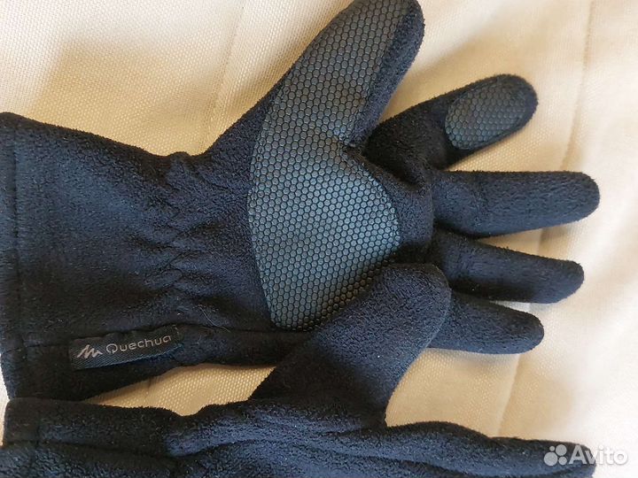 Перчатки детские флис 6-7лет