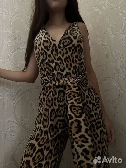 Комбинезон леопард