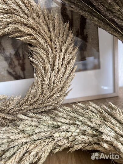 Венок из сухоцветов