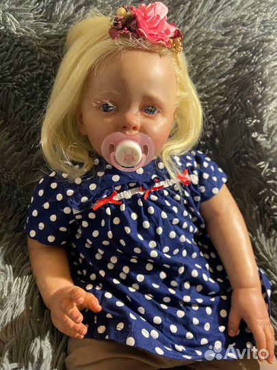 Силиконовый реборн девочка
