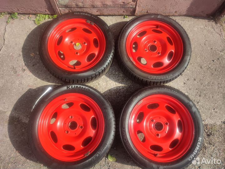 R15 Kumho WinterCraft WP51 155/60, PCD 3x112 DIA 57.1