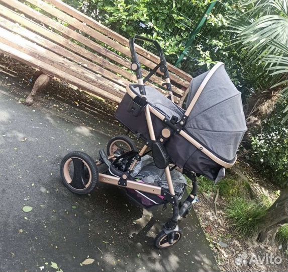 Коляска люлька для новорожденных бу