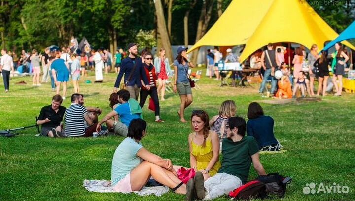 Шатер для глэмпинга