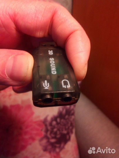 Звуковая карта USB новая