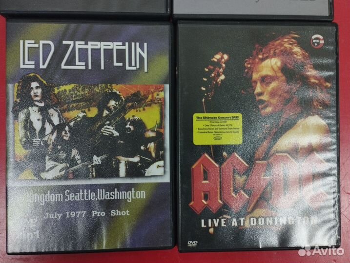 AC DC LED zeppelin музыка на DVD